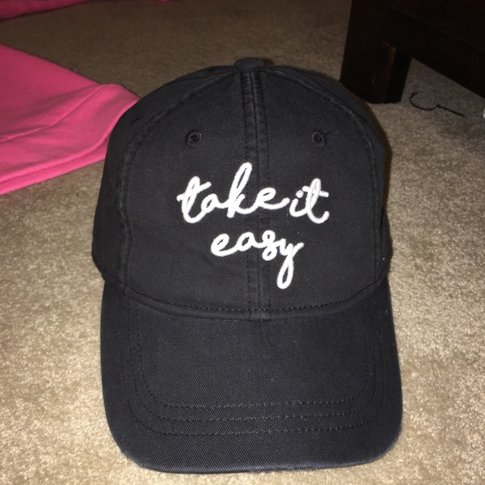 “take it easy” american eagle hat